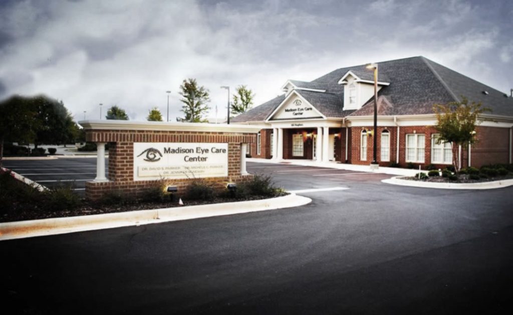 Inside the Madison Eye Care Center office